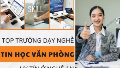 học nghề tin học văn phòng ở nghệ an
